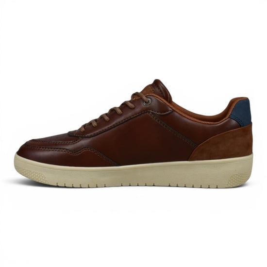 Bugatti Herren braune Leder-Mode-Komfort-Trainerschuhe – Llopart - Image 5