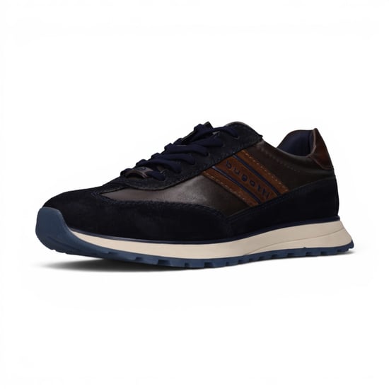 Bugatti Herren Marineblaue Leder-Schnürschuhe – Timon - Image 4