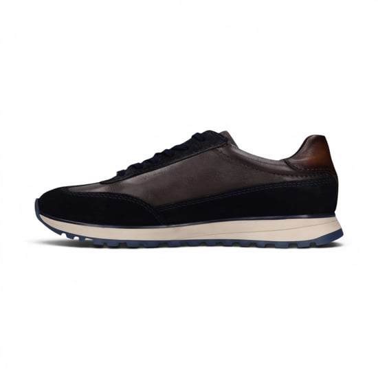 Bugatti Herren Marineblaue Leder-Schnürschuhe – Timon - Image 5