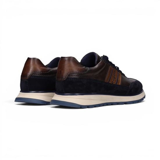 Bugatti Herren Marineblaue Leder-Schnürschuhe – Timon - Image 6