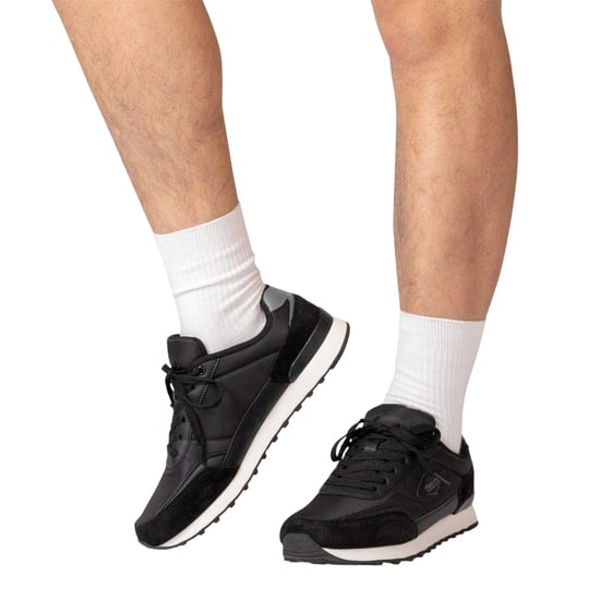 Kappa - Sneaker für Herren, Wildleder, Flach (Schwarz) - Image 4