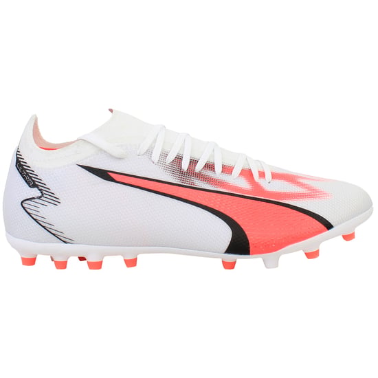 Puma Ultra Match MG Herren Fußballschuhe Weiß - Image 1