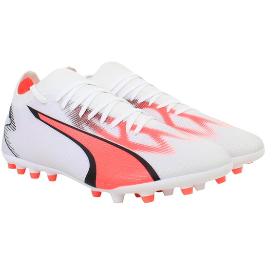 Puma Ultra Match MG Herren Fußballschuhe Weiß - Image 2