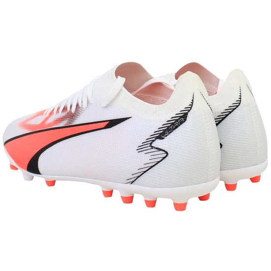 Puma Ultra Match MG Herren Fußballschuhe Weiß - Image 3