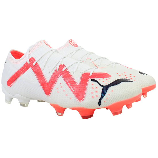 Puma Future Ultimate Low FG/AG Herren Fußballschuhe Weiß - Image 2