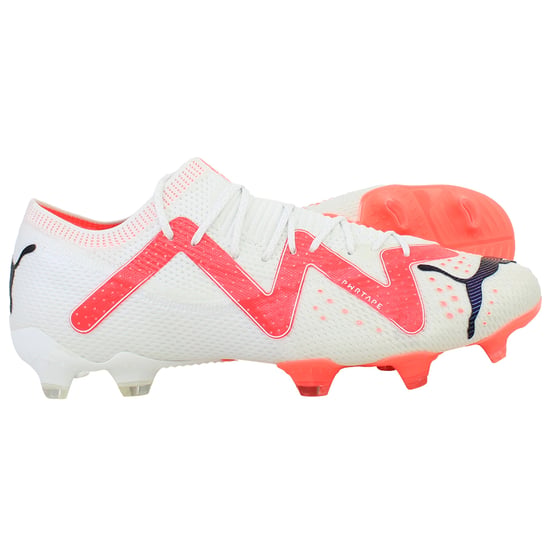 Puma Future Ultimate Low FG/AG Herren Fußballschuhe Weiß - Image 4
