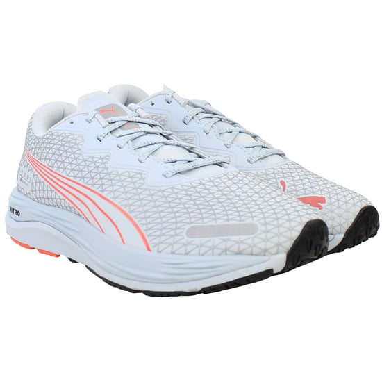 Puma Velocity Nitro 2 Gore-Tex Damen Blau/Grau Laufschuhe - Image 2