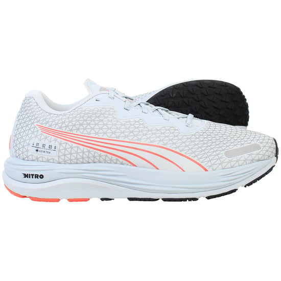 Puma Velocity Nitro 2 Gore-Tex Damen Blau/Grau Laufschuhe - Image 4