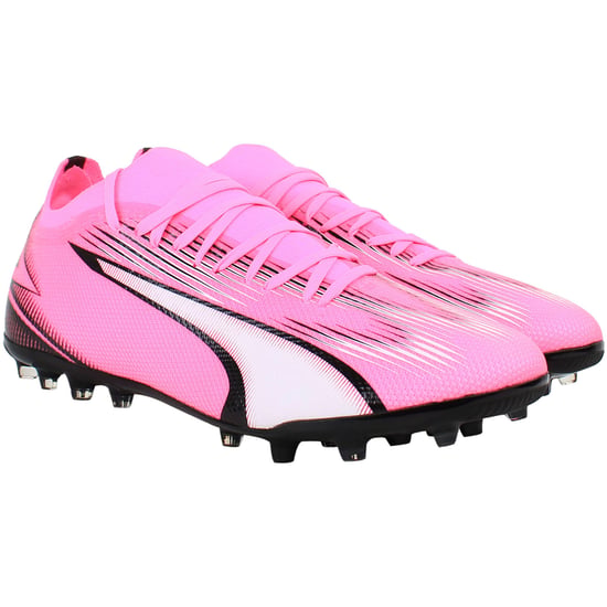 Puma Ultra Match MG Herren Fußballschuhe Pink - Image 2