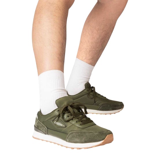 Kappa - Sneaker für Herren, Wildleder, Flach (Armee-Grün) - Image 3