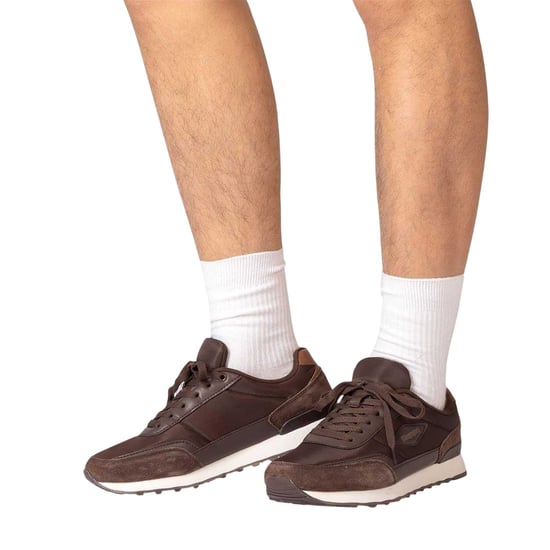 Kappa - Sneaker für Herren, Wildleder, Flach (Dunkelbraun) - Image 4