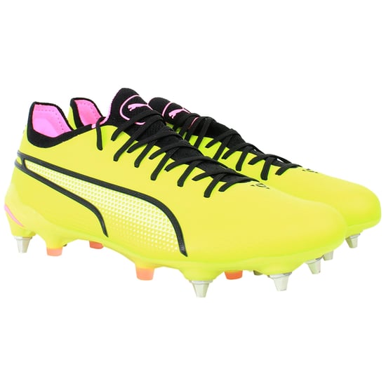 Puma King Ultimate MxSG Herren Gelbe Fußballschuhe - Image 2