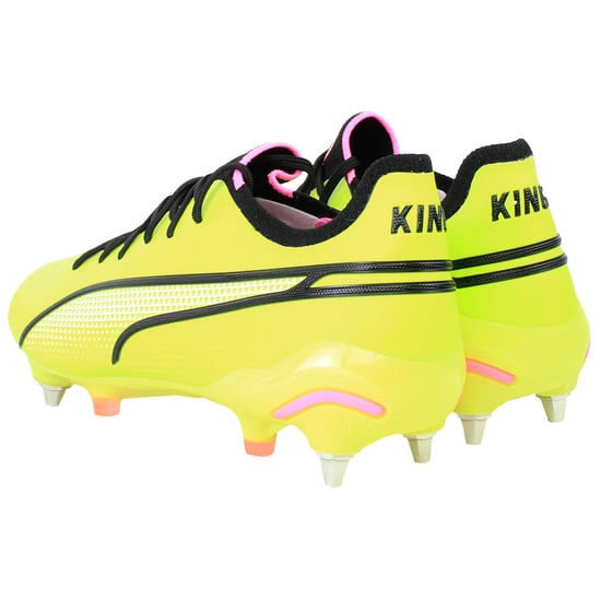 Puma King Ultimate MxSG Herren Gelbe Fußballschuhe - Image 3