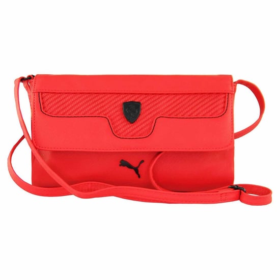 Puma Scuderia Ferrari Lifestyle Damen Rote Kleine Umhängetasche - Image 1