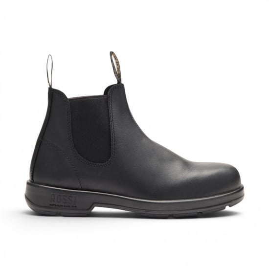 Rossi 404 Schwarze Leder-Chelsea-Stiefel für den Outdoor – Spinifex - Image 1