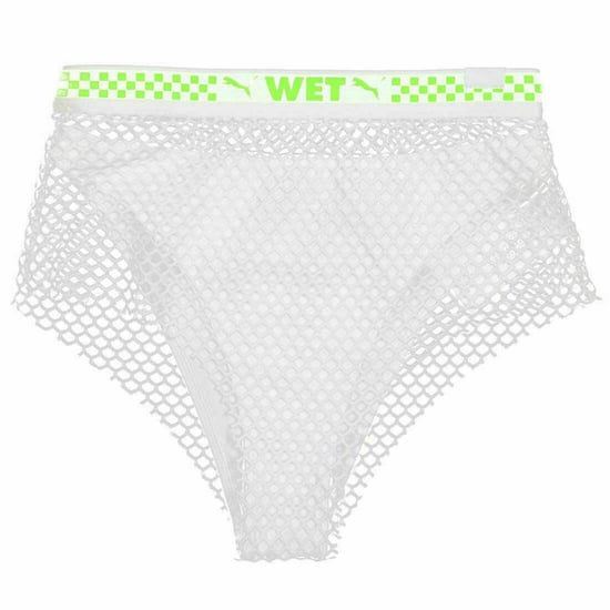 Puma x Rihanna Fenty Damen Bikinislip mit weißem Netzbesatz - Image 1