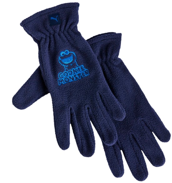 Puma Sesame Street Keksmonster Kinderhandschuhe Blau - Image 1