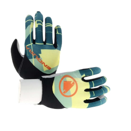 Endura - Radfahrer-Handschuhe für Damen, Netzmaterial, Silikon, Kunststoff (Dunkelpetrol) - Image 3