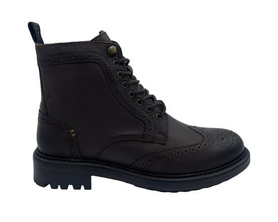 Osprey London Der Professor Leder Herren Stiefel in Schokoladenfarbe - Image 1