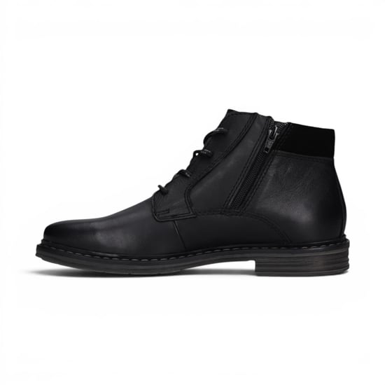 Bugatti Herren Schwarze Leder-Schnürstiefel Chukka Knöchelstiefel – Rigalo Evo - Image 5