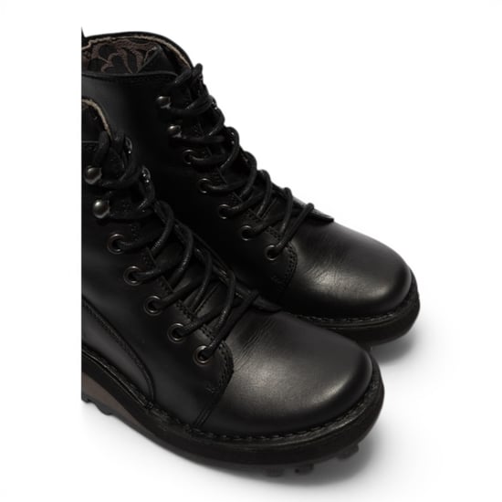 Fly London Damen Schwarze Schnürstiefel mit Schnürung – HAZI147 - Image 5
