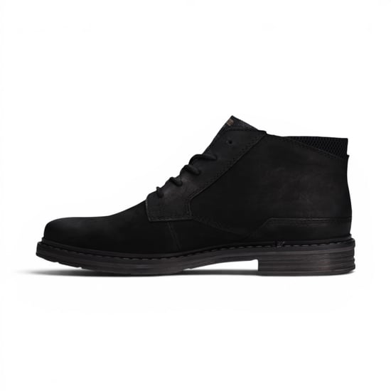 Bugatti Herren Schwarze Leder-Schnürstiefel Chukka Knöchelstiefel – Rigalo Evo C30 - Image 5