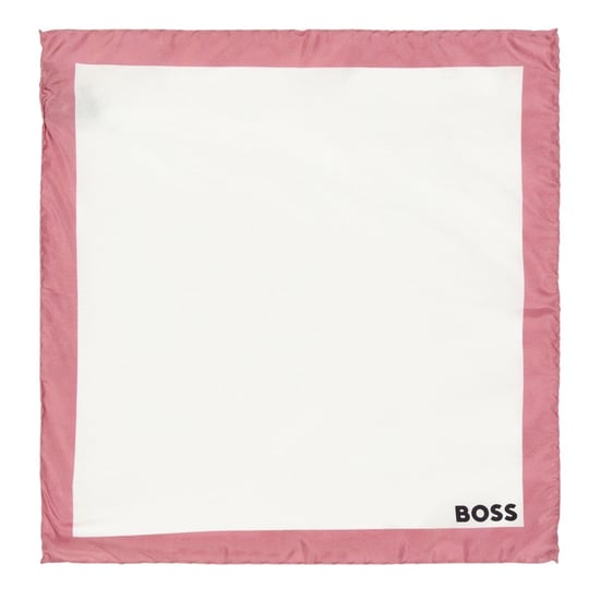 Boss - Mit Rand-Einstecktuch (Weiß/Graurosa) - Image 1