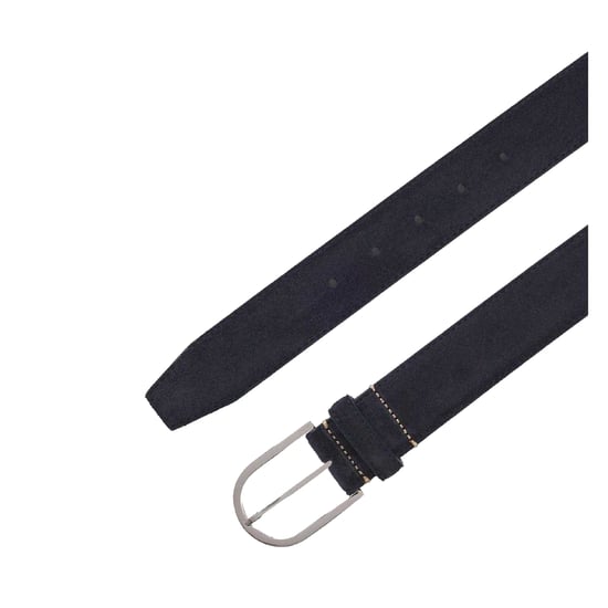 Boss - Gürtel für Herren/Damen Unisex, Unifarben, Rinderleder, Leger (Blau) - Image 3