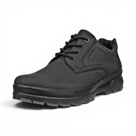 Ecco Herren schwarze Leder-Wasserdichte Freizeitschuhe – Rugged Track 25 - Image 5