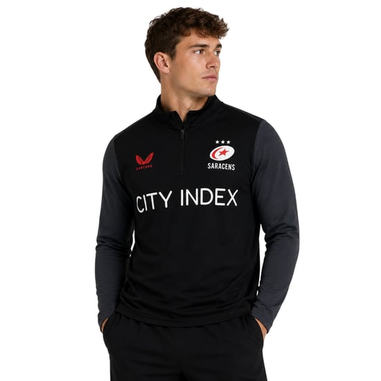 Castore - Trainingsjacke für Herren, Fleece (Kaviar /Ebenholz) - Image 1