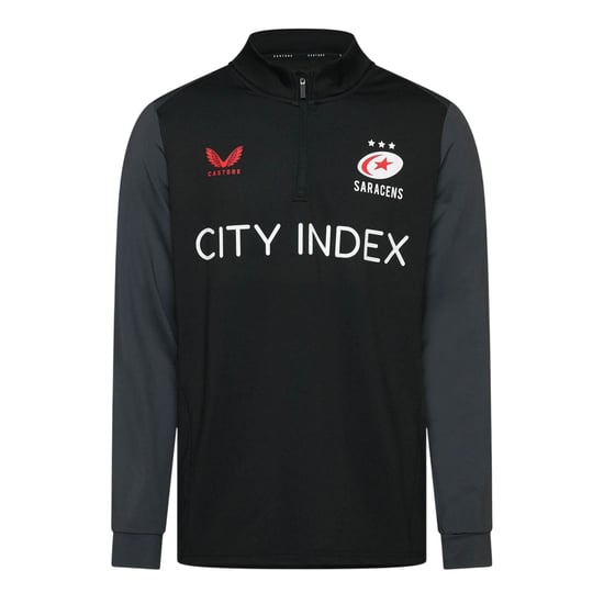 Castore - Trainingsjacke für Herren, Fleece (Kaviar /Ebenholz) - Image 2