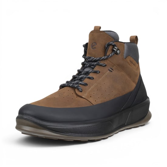Ecco Herren Wasserdichte schwarze beige Leder-Wanderschuhe für den Garten – Byway 2.0 - Image 5