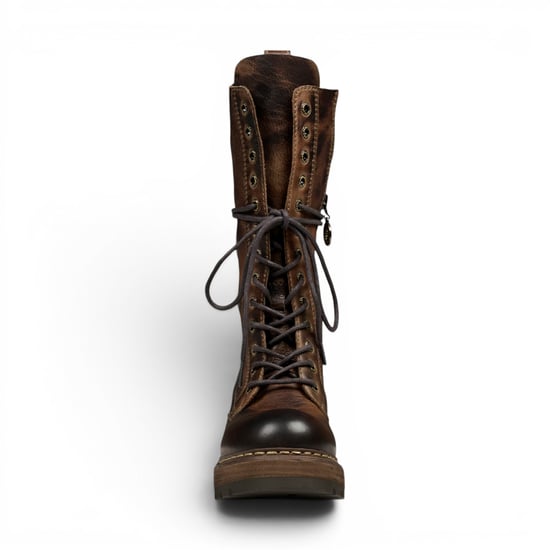 Windsorsmith Braune Leder-Schnürstiefel für Damen – Roam - Image 4