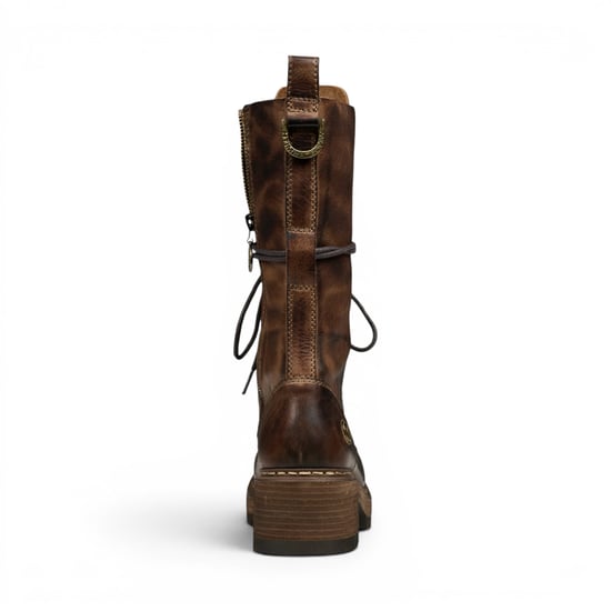 Windsorsmith Braune Leder-Schnürstiefel für Damen – Roam - Image 5