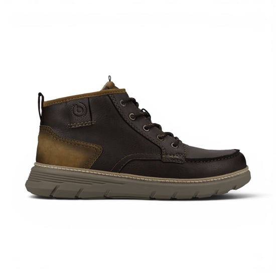 Bugatti Herrenleder-Braune Schnürstiefel für Freizeit – Pulau - Image 1