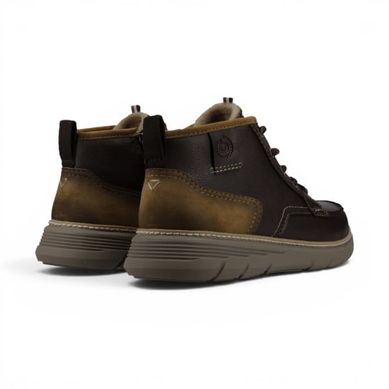 Bugatti Herrenleder-Braune Schnürstiefel für Freizeit – Pulau - Image 5
