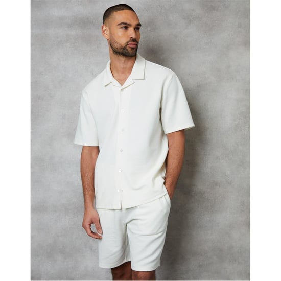 Threadbare - "Embley" Hemd für Herren, leger (Weiß) - Image 1