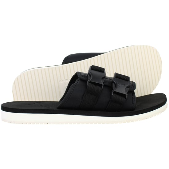 Puma Wilo Lux Nylon Herren Schwarz Slipper - Image 4