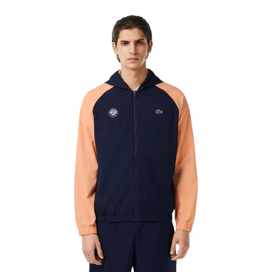 Lacoste - Kapuzenjacke für Herren/Damen Unisex (Dunkles Marineblau) - Image 3