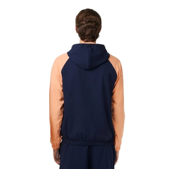 Lacoste - Kapuzenjacke für Herren/Damen Unisex (Dunkles Marineblau) - Image 4