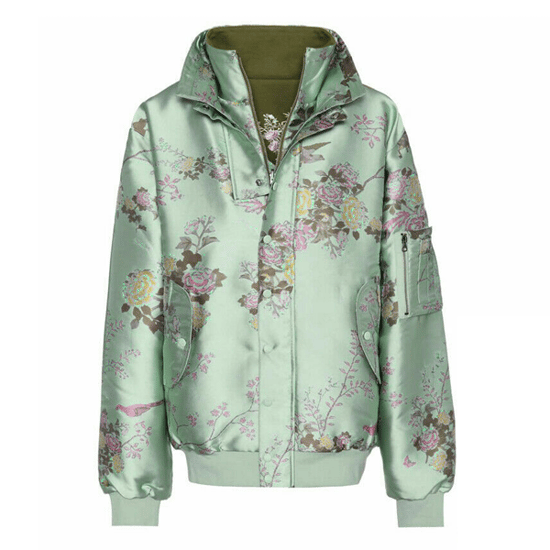 Puma x Rihanna Fenty Damen Grüne Wendeweste - Image 1