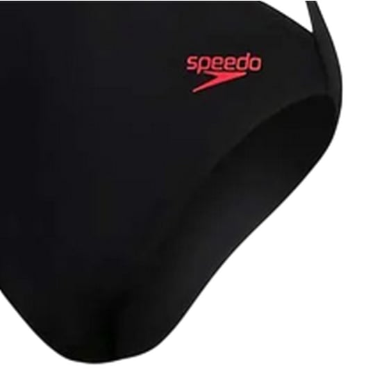 Speedo - Badeanzug für Damen (Schwarz/Rot) - Image 3