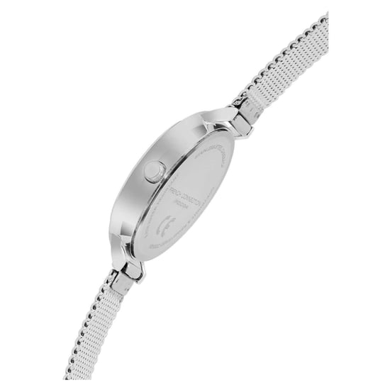 French Connection - Analoge Armbanduhr für Damen (Senf /Silber) - Image 4