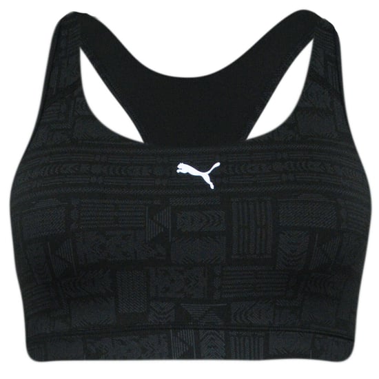 Puma PWRSHAPE Forever Grafik Damen Schwarz Sport-BH - Image 1