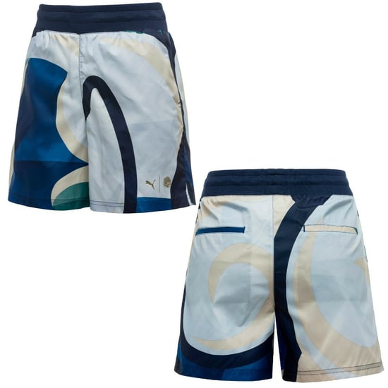 Puma X Careaux Damen Blaue Shorts - Image 1