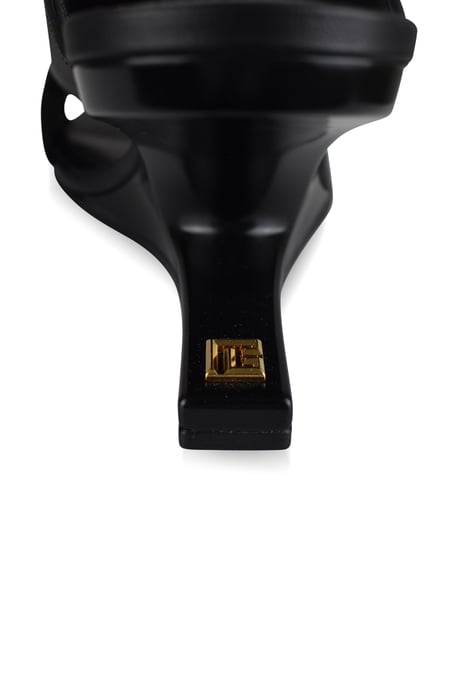 Balmain Anthem No Wedge-Sandalen Schwarz - Image 3