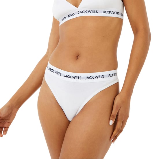 Jack Wills - "Deptford" Thong für Damen (3er-Pack) (Weiß/Grau/Schwarz) - Image 3