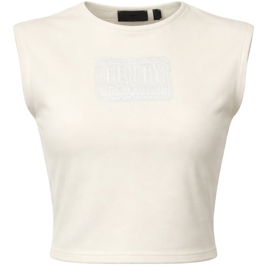 Puma x Rihanna Fenty Damen Vanille Crop Top - Image 1