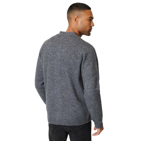 Threadbare - "Dutch" Strickjacke für Herren (Braungrau Mikro) - Image 3