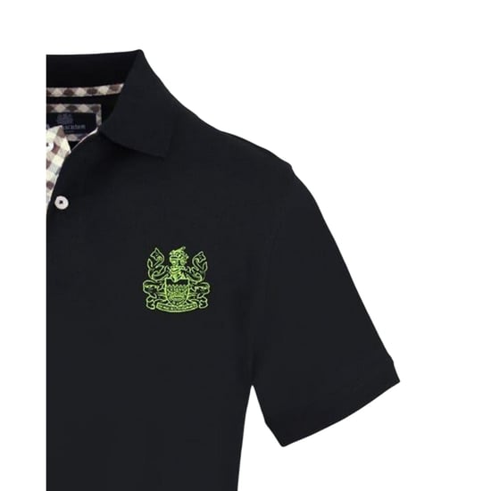 Aquascutum - Poloshirt für Herren, Mit Kragen, kurzärmlig (Schwarz) - Image 3